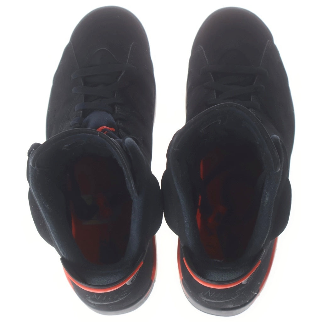 NIKE(ナイキ) AIR JORDAN 6 RETRO OG BLACK INFRARED 384664-060 エアジョーダン6 ブラックインフラレッド ハイカットスニーカー ブラック/レッド US10.5/28.5cm