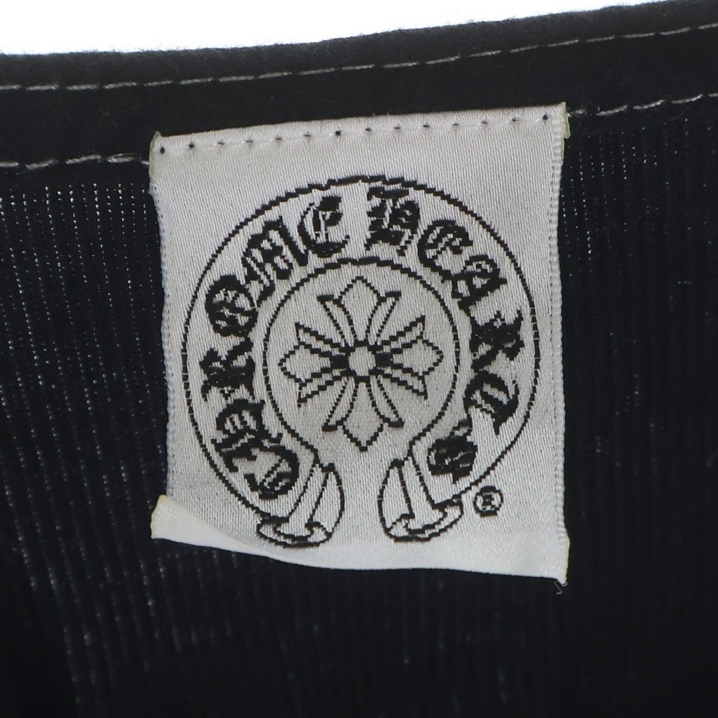 CHROME HEARTS(クロムハーツ) OLD オールド ヴァーティカルロゴ タンクトップ ノースリーブ カットソー ブラック