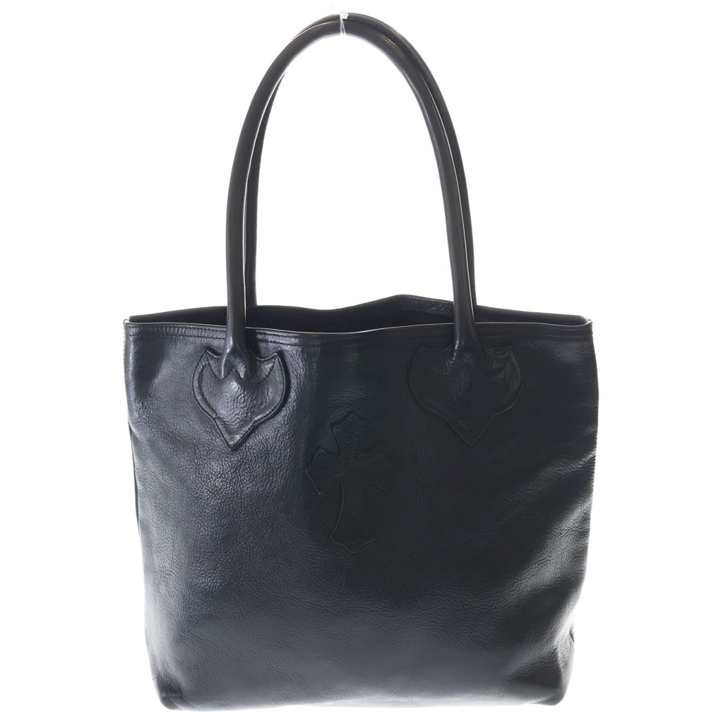 CHROME HEARTS(クロムハーツ) FS TOTE FSトート レザートートバッグ ブラック