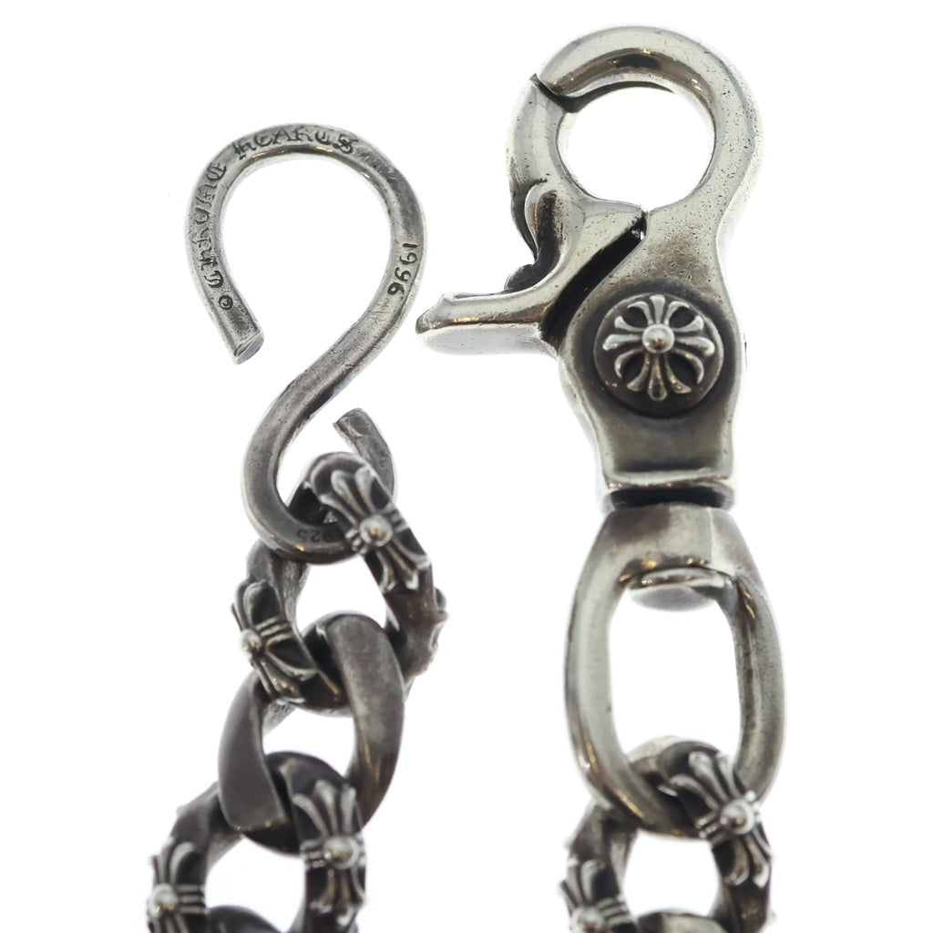 CHROME HEARTS(クロムハーツ) FANCY SHORT-S/1クリップショートファンシー ウォレットチェーン シルバー BCA076