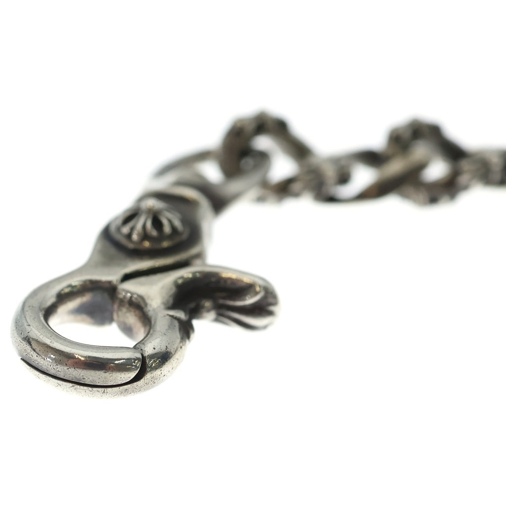CHROME HEARTS(クロムハーツ) FANCY SHORT-S/1クリップショートファンシー ウォレットチェーン シルバー BCA076