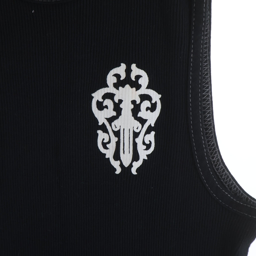 CHROME HEARTS(クロムハーツ) OLD オールド ヴァインダガー タンクトップ ノースリーブ カットソー ブラック