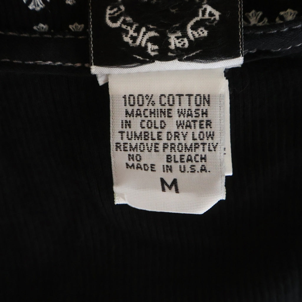 CHROME HEARTS(クロムハーツ) OLD オールド CHプラスプリント タンクトップノースリーブカットソー ブラック