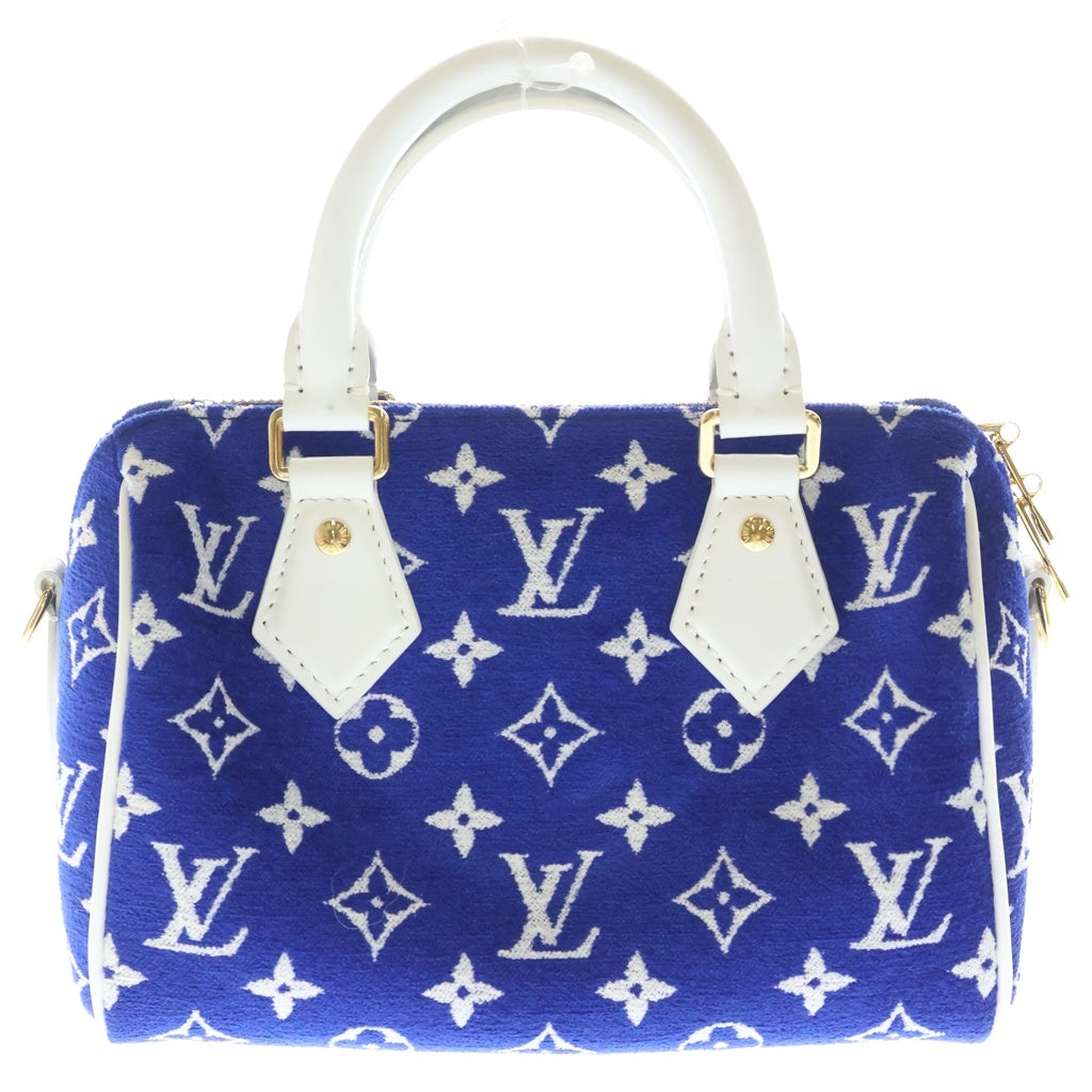 LOUIS VUITTON(ルイヴィトン) モノグラム スピーディバンドリエール 20 2WAY ハンドバッグ ブルー M20751 レディース