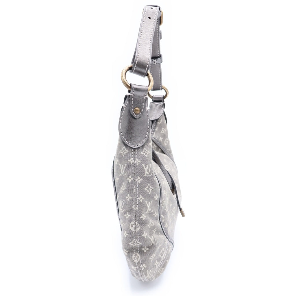 LOUIS VUITTON(ルイヴィトン) モノグラム ミニラン マノンPM エベヌ キャンバス ハンドバッグ グレー レディース M95621/SP3088