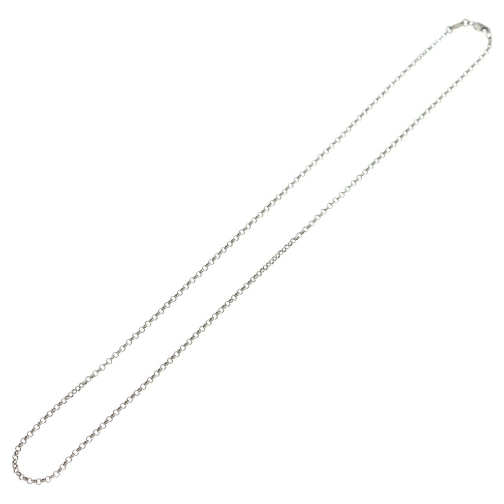 CHROME HEARTS(クロムハーツ) NECKCHAIN R18 ロールチェーンネックレス 18inch シルバー BCA083