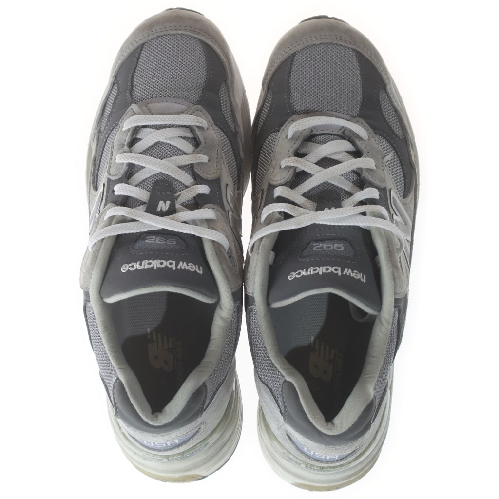 New Balance(ニューバランス) M992GR スウェード ローカットスニーカー シューズ グレー US9.5/27.5cm