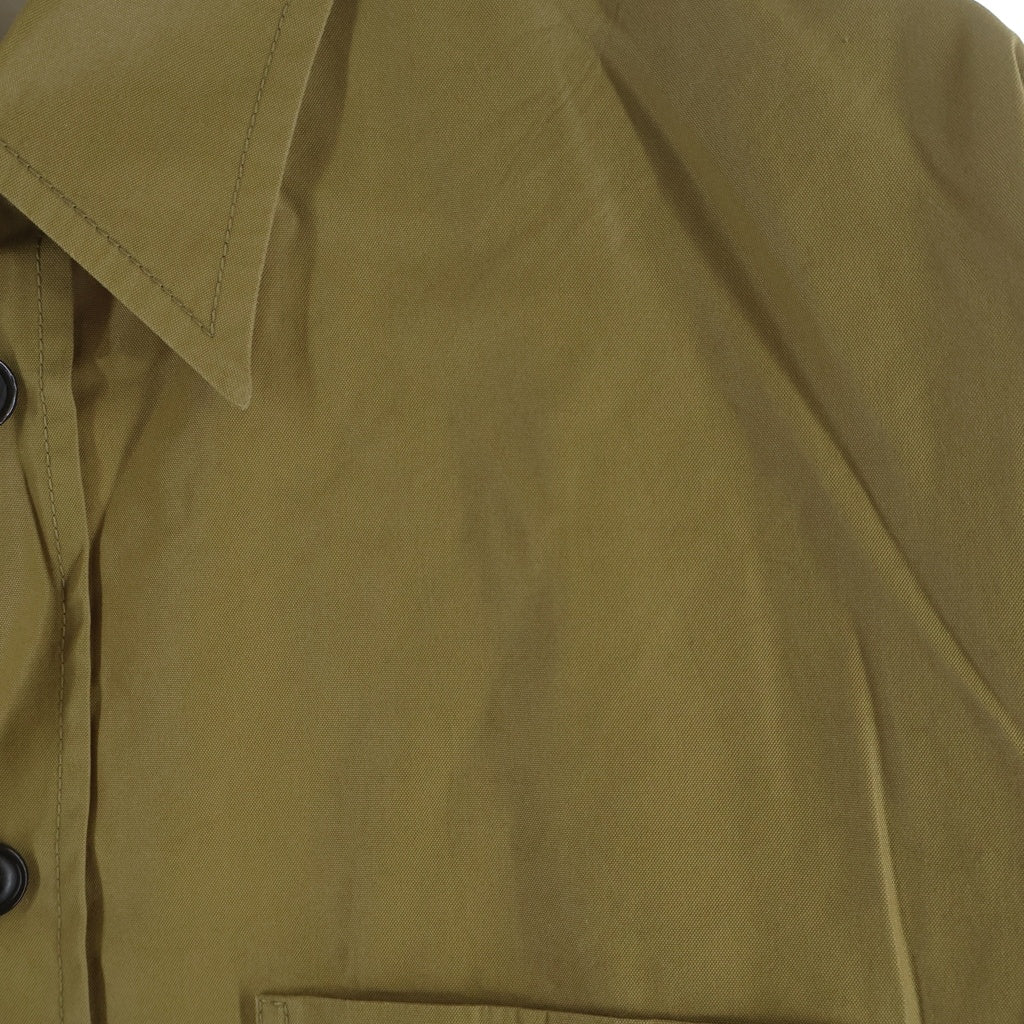 VISVIM(ヴィスヴィム) 19AW USM ALBACORE SHIRT L/S 長袖 シャツ 星条旗 エルボーパッチ 長袖シャツ ベージュ