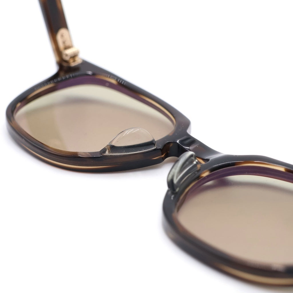 金子眼鏡(カネコガンキョウ) ×SOPHNET BINCHOTAN GLASSES ソフネット 備長炭眼鏡 メガネ サングラス グレー 度入り