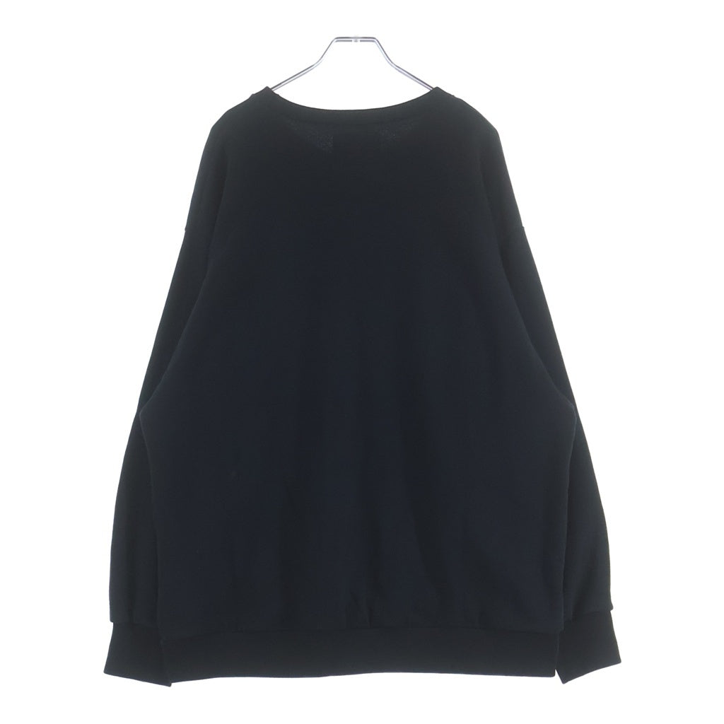 WTAPS(ダブルタップス) 19AW AXE DESIGN CREW NECK ロゴ クルーネックスウェットトレーナー ブラック 192ATDT-CSM14