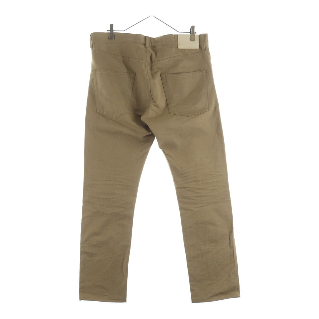 VISVIM(ヴィスヴィム) FLUXUS 12 CHINO コットン リネン チノパンツ ベージュ 0118205008015