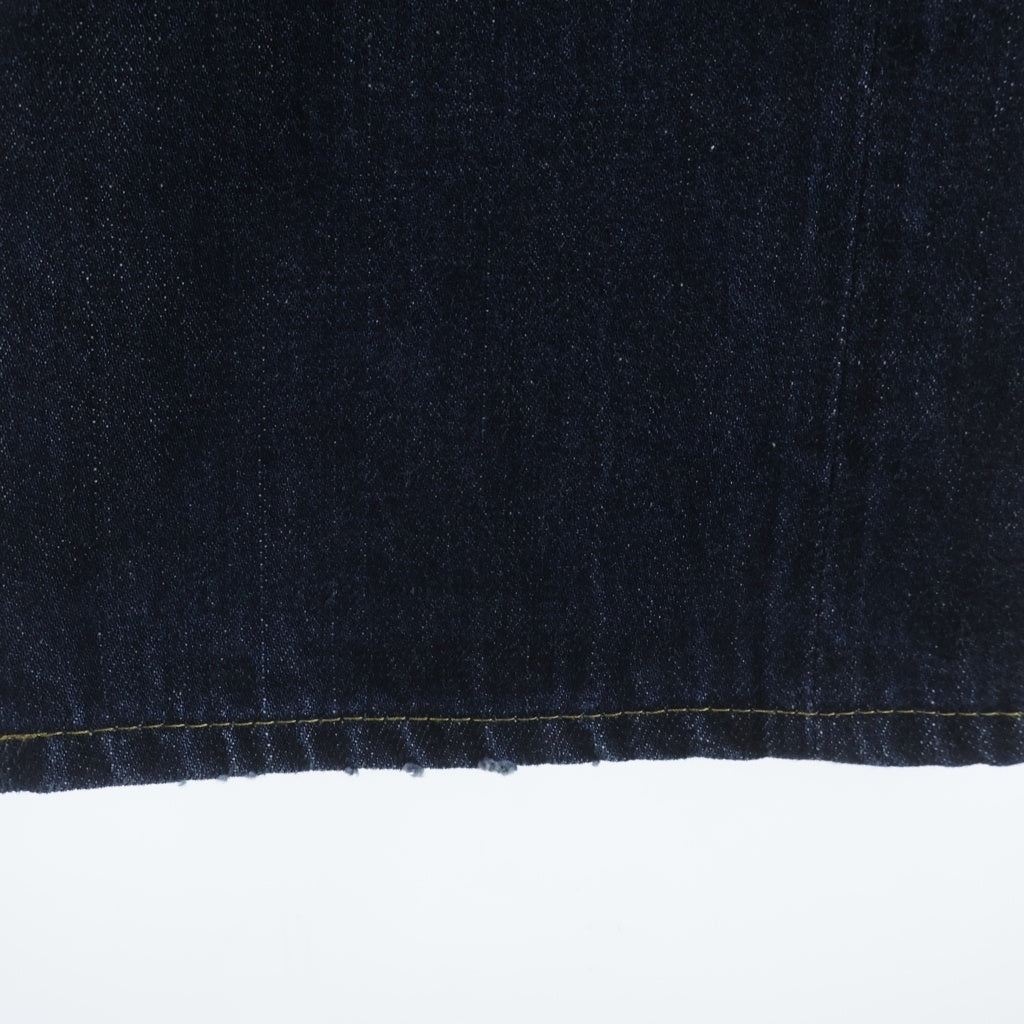 VISVIM(ヴィスヴィム) SOCIAL SCULPTURE ボタンフライ デニムパンツ インディゴ 0119105005007