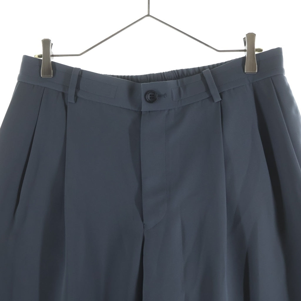 N.HOOLYWOOD(エヌハリウッド) TUCKED PANTS タック ルーズトラウザーパンツ スラックス グレー 2251-PT20-095
