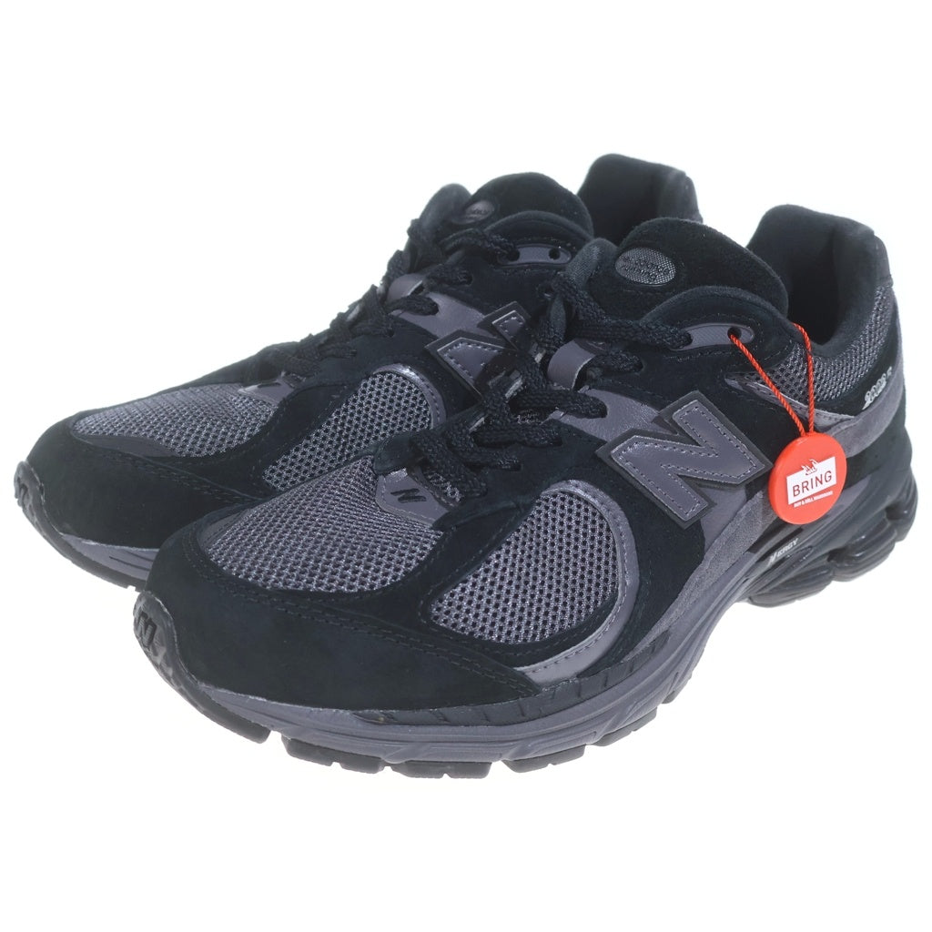 New Balance(ニューバランス) M2002RBL スウェードレザー メッシュ ローカットスニーカー ブラック US9.5/27.5cm