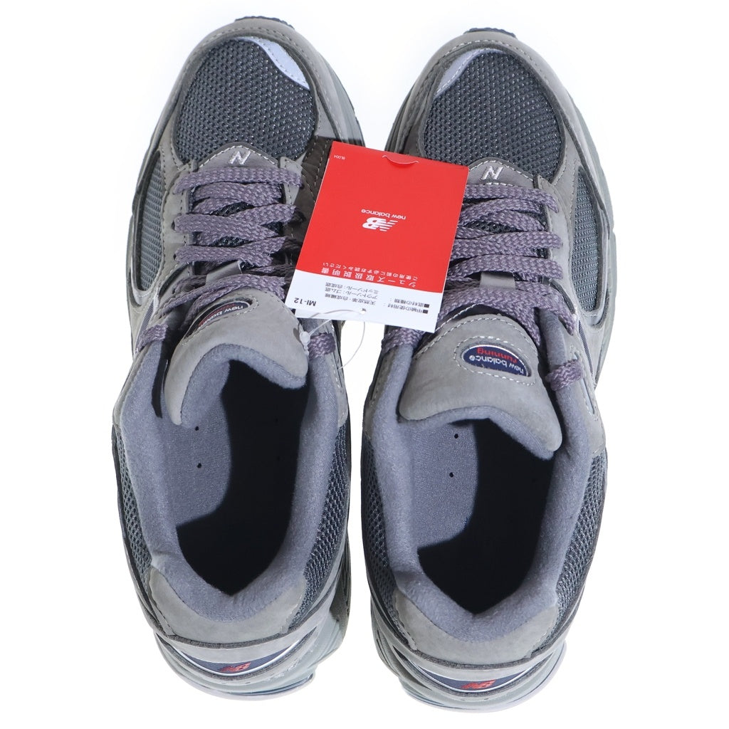 New Balance(ニューバランス) ML2002RA 2002R スウェードレザー メッシュ ローカットスニーカー グレー US8.5/26.5cm