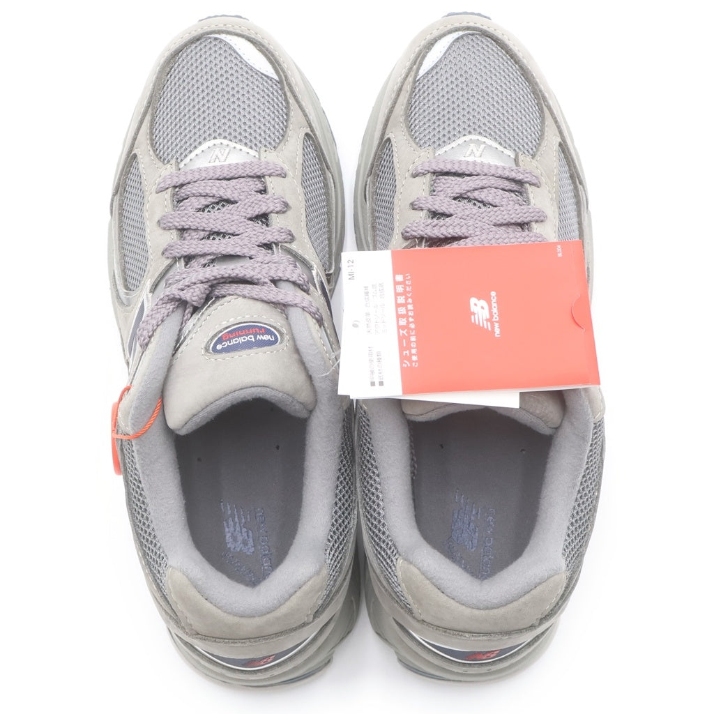 New Balance(ニューバランス) ML2002RA 2002R スウェードレザー メッシュ ローカットスニーカー グレー US8.5/26.5cm