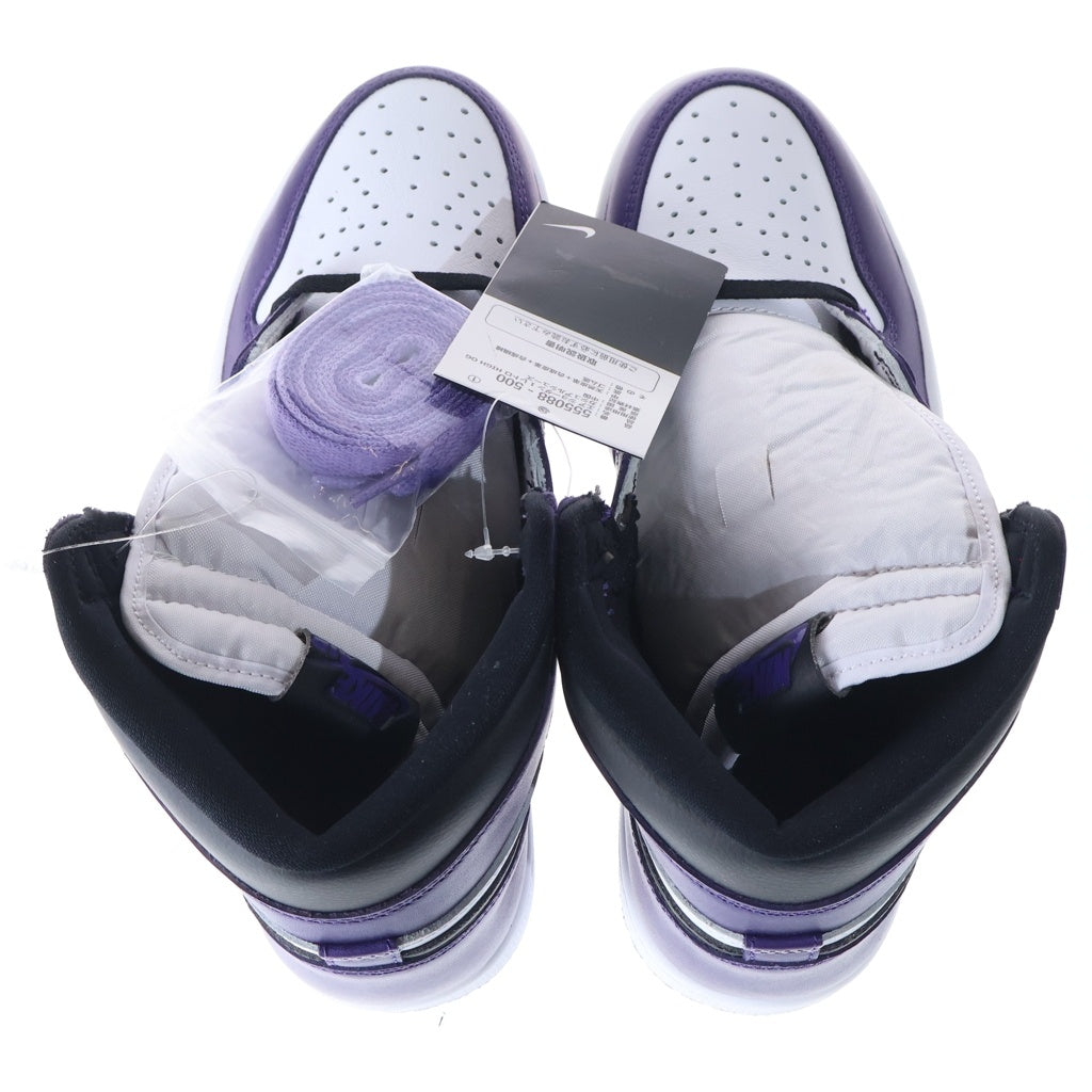 NIKE(ナイキ) AIR JORDAN 1 RETRO HIGH OG COURT PURPLE 555088-500