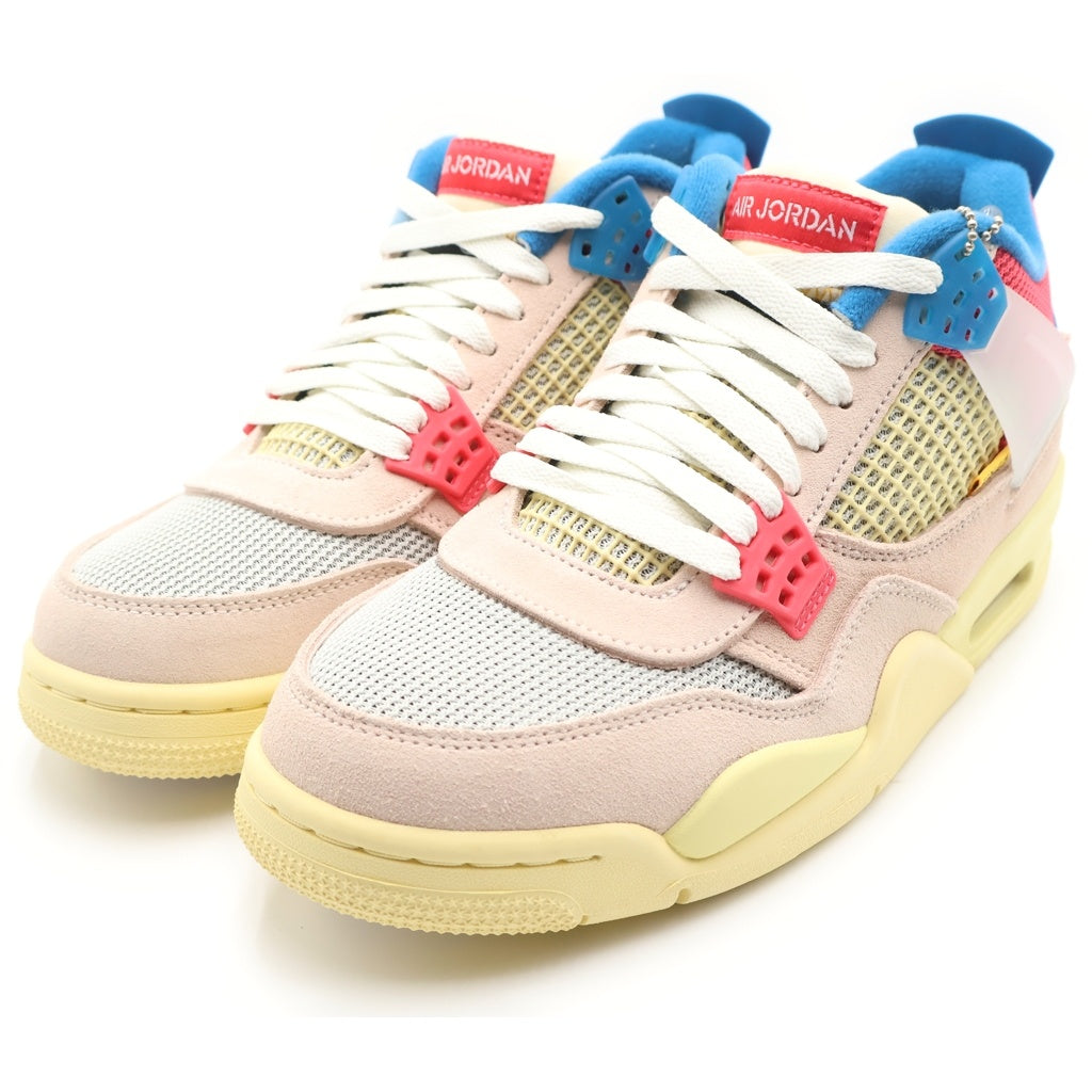 NIKE(ナイキ) ×UNION AIR JORDAN 4 RETRO DC9533-800 ユニオン エアジョーダン4 ハイカットスニーカー ピンク US8.5/26.5cm