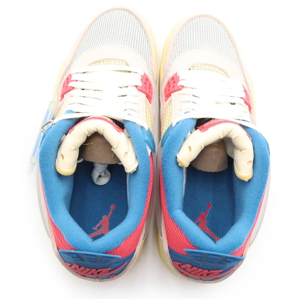 NIKE(ナイキ) ×UNION AIR JORDAN 4 RETRO DC9533-800 ユニオン エアジョーダン4 ハイカットスニーカー ピンク US8.5/26.5cm