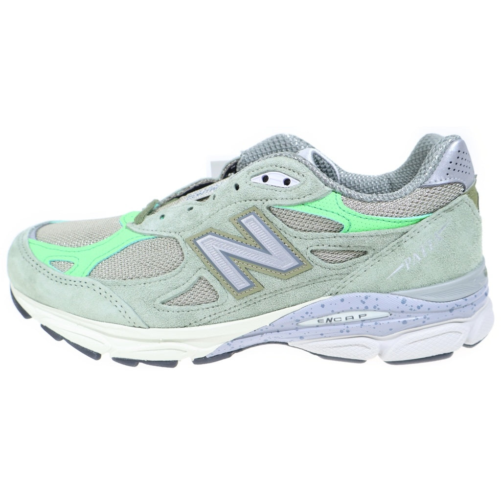 New Balance(ニューバランス) ×Patta M990PP3 990V3 キープ ユア ファミリー クローズ ローカットスニーカーシューズ グレー US8.5/26.5cm