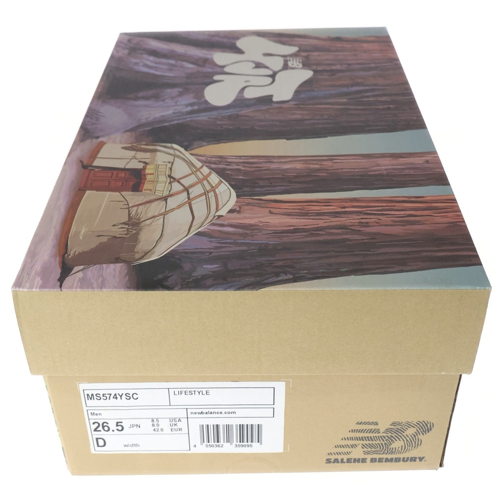 New Balance(ニューバランス) MS574YSC ×Salehe Bembury
