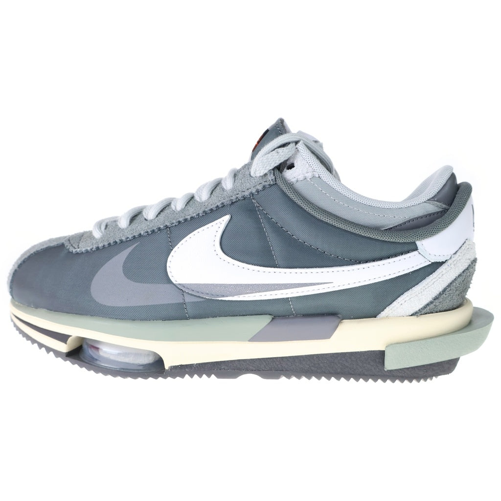 NIKE(ナイキ) ×sacai ZOOM CORTEZ IRON GREY DQ0581-001 サカイ ズーム コルテッツ アイロン ローカットスニーカー グレー US9/27cm