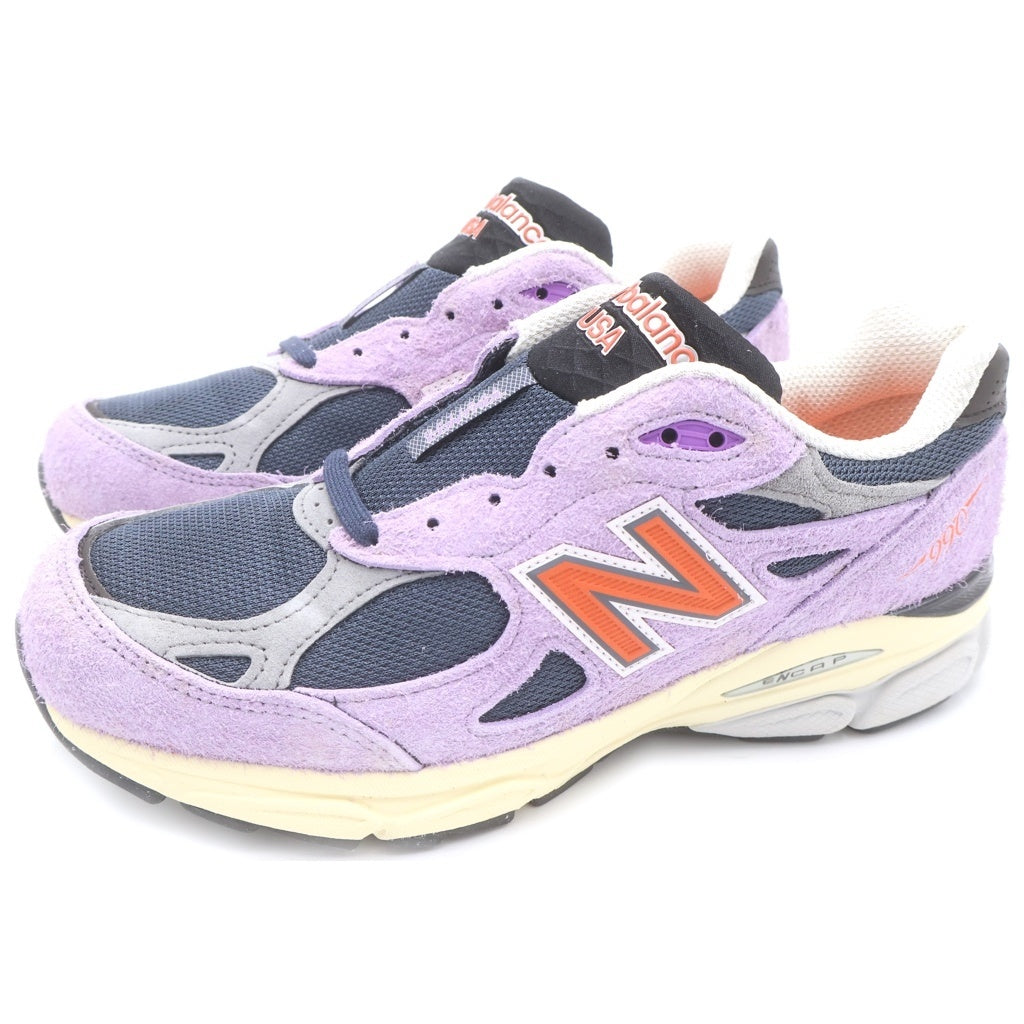 New Balance(ニューバランス) M990TD3 990V3 スウェードレザー メッシュ ローカットスニーカー パープル US8.5/26.5cm