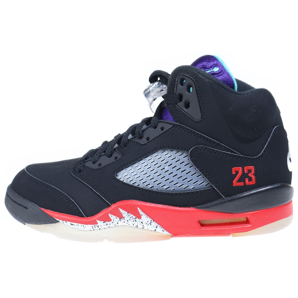 NIKE(ナイキ) AIR JORDAN5 RETRO CZ1786-001 エアジョーダン ハイカットスニーカー ブラック US8.5/26.5cm
