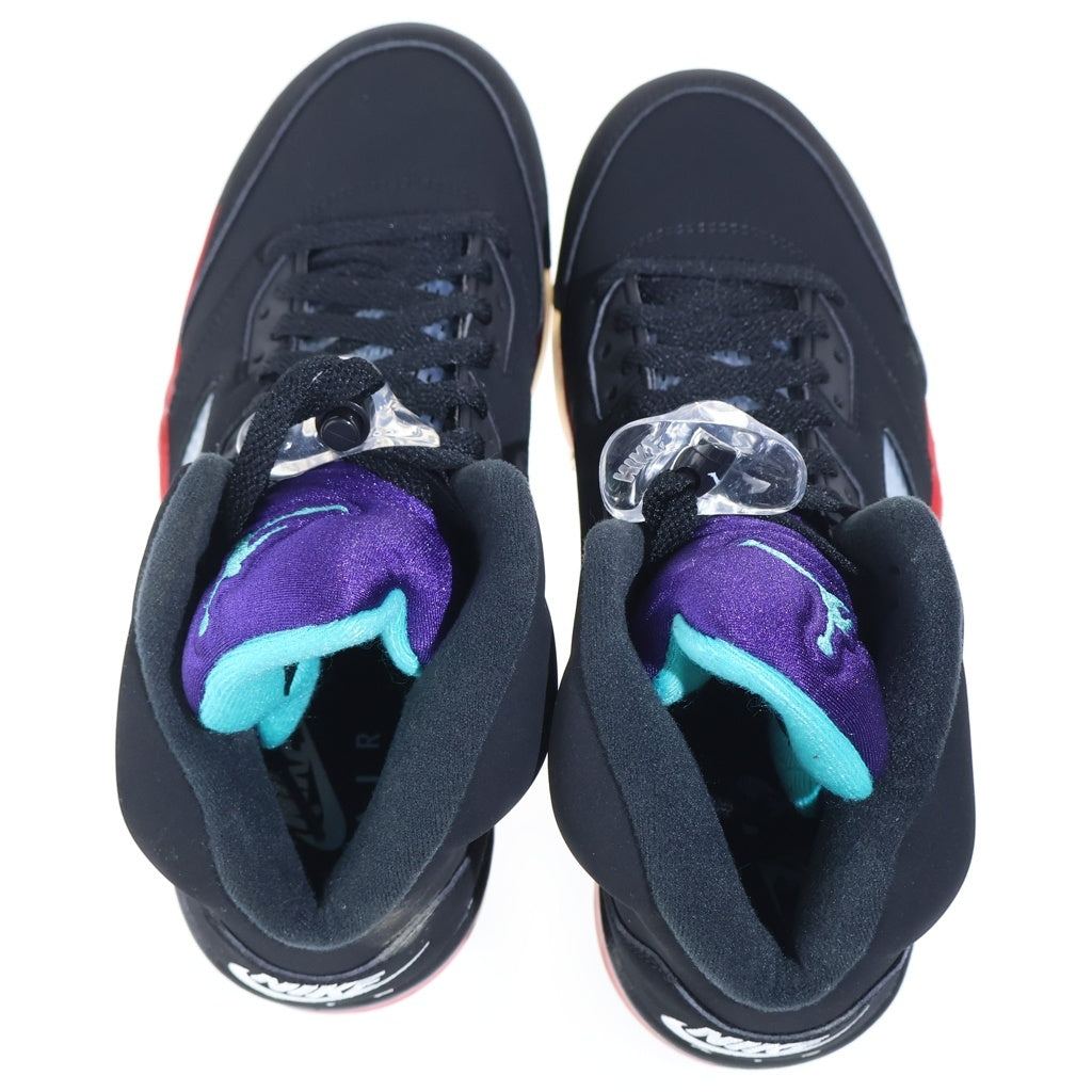 NIKE(ナイキ) AIR JORDAN5 RETRO CZ1786-001 エアジョーダン ハイカットスニーカー ブラック US8.5/26.5cm
