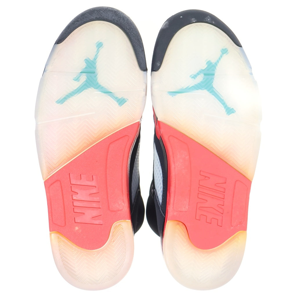 NIKE(ナイキ) AIR JORDAN5 RETRO CZ1786-001 エアジョーダン ハイカットスニーカー ブラック US8.5/26.5cm