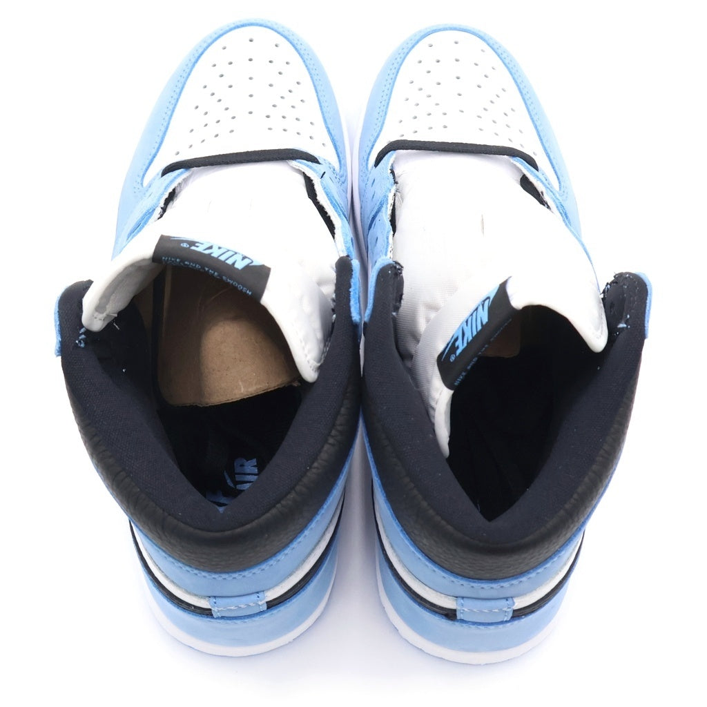 NIKE(ナイキ) AIR JORDAN 1 HIGH OG University Blue 555088-134 エアジョーダン1 ユニバーシティブルー ハイカットスニーカー US8.5/26.5cm