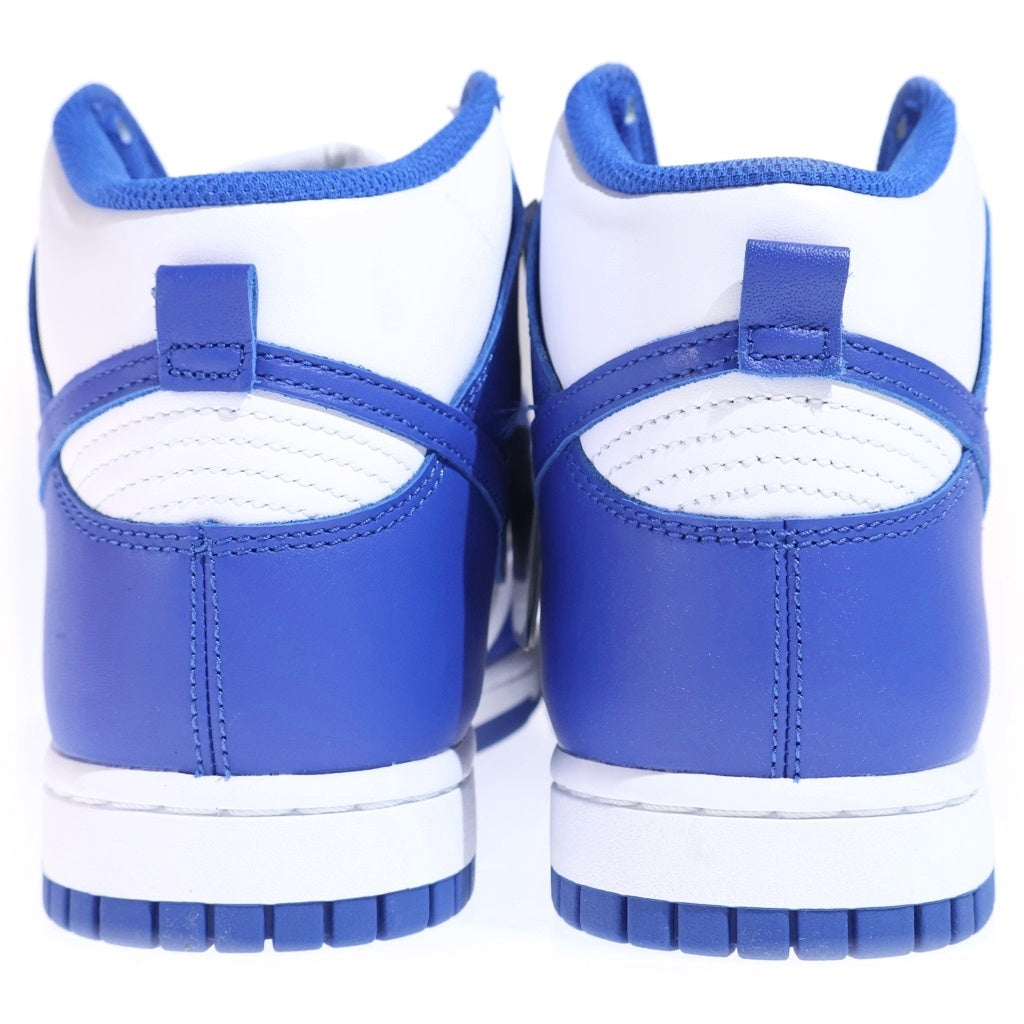 NIKE(ナイキ) DUNK HIGH GAME ROYAL ダンク ゲームロイヤル ハイカットスニーカー ホワイト/ブルー US8.5/26.5cm DD1399-102