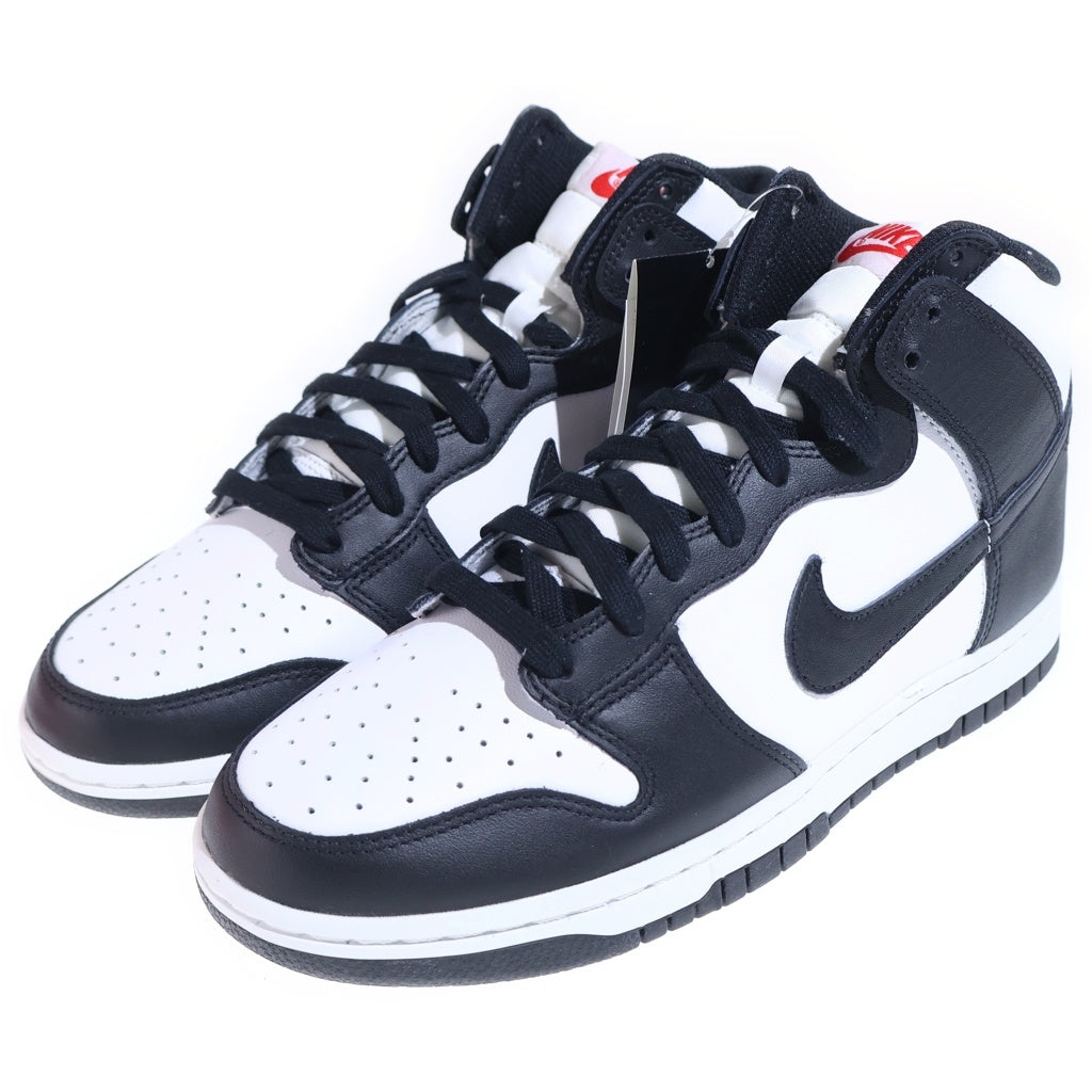 NIKE(ナイキ) DUNK HIGH Black and White ダンク ハイカットスニーカー
