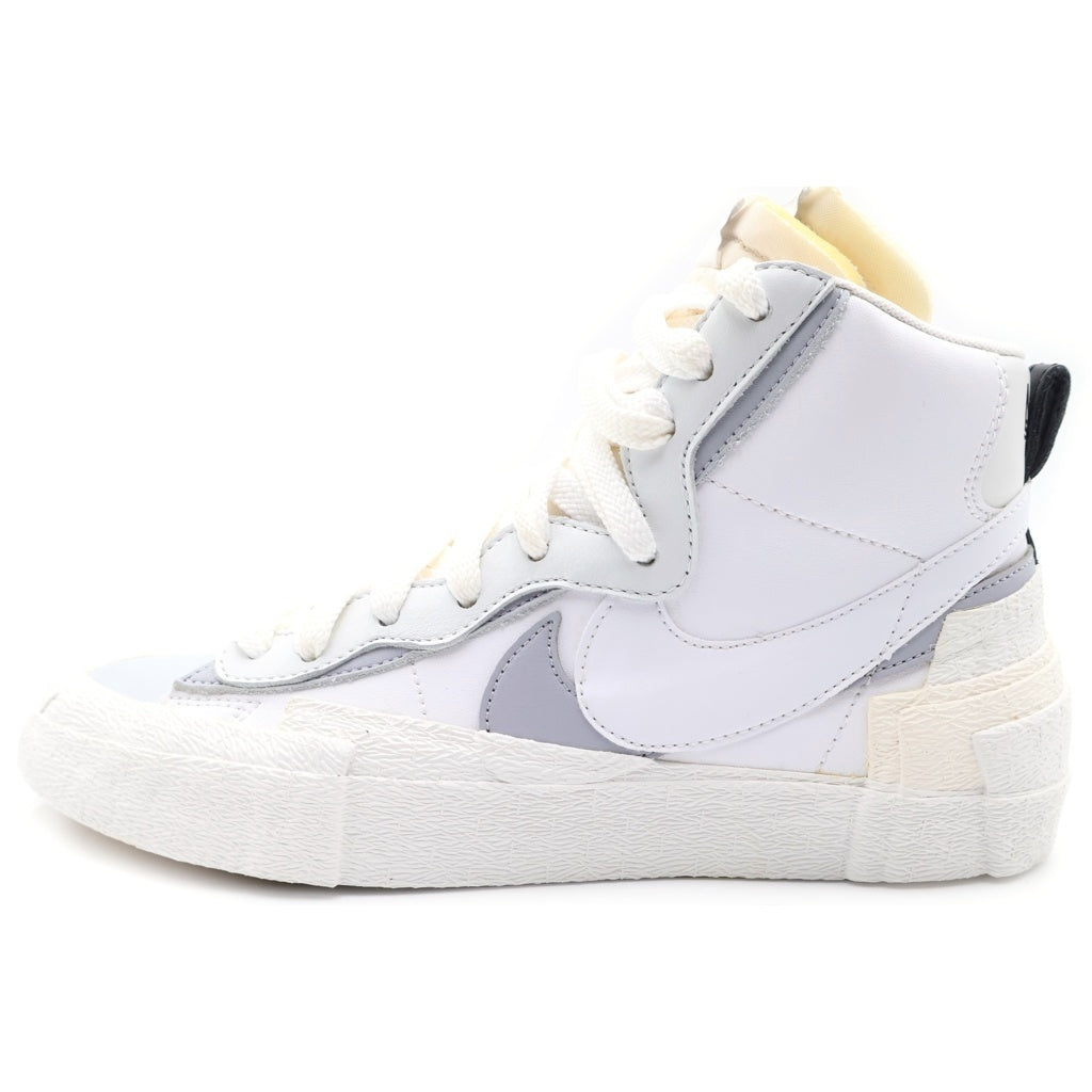 NIKE(ナイキ) ×sacai BLAZER MID サカイ ブレーザー ミッドカットスニーカー ホワイト US8.5/26.5cm BV0072-100