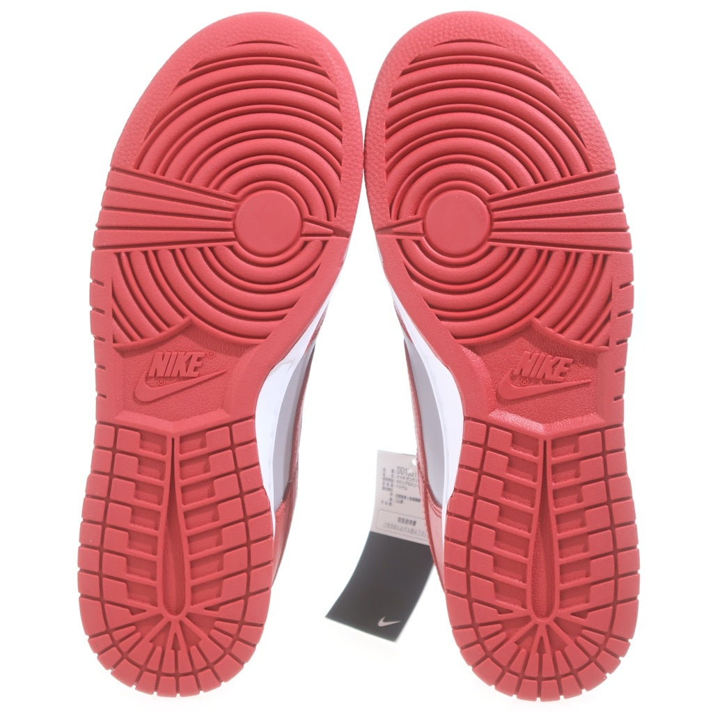 NIKE(ナイキ) DUNK LOW DD1391-002 ダンク ローカットスニーカー レッド/グレー US8.5/26.5cm
