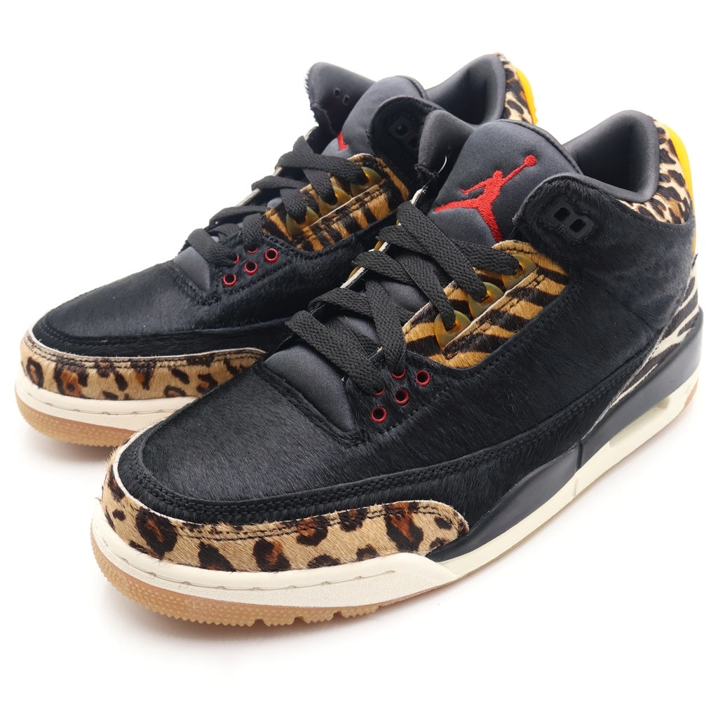 NIKE(ナイキ) AIR JORDAN 3 RETRO SE CK4344-002 Animal Instinct/Safari エアジョーダン3 スニーカー アニマルサファリ ブラウン US8.5/26.5cm