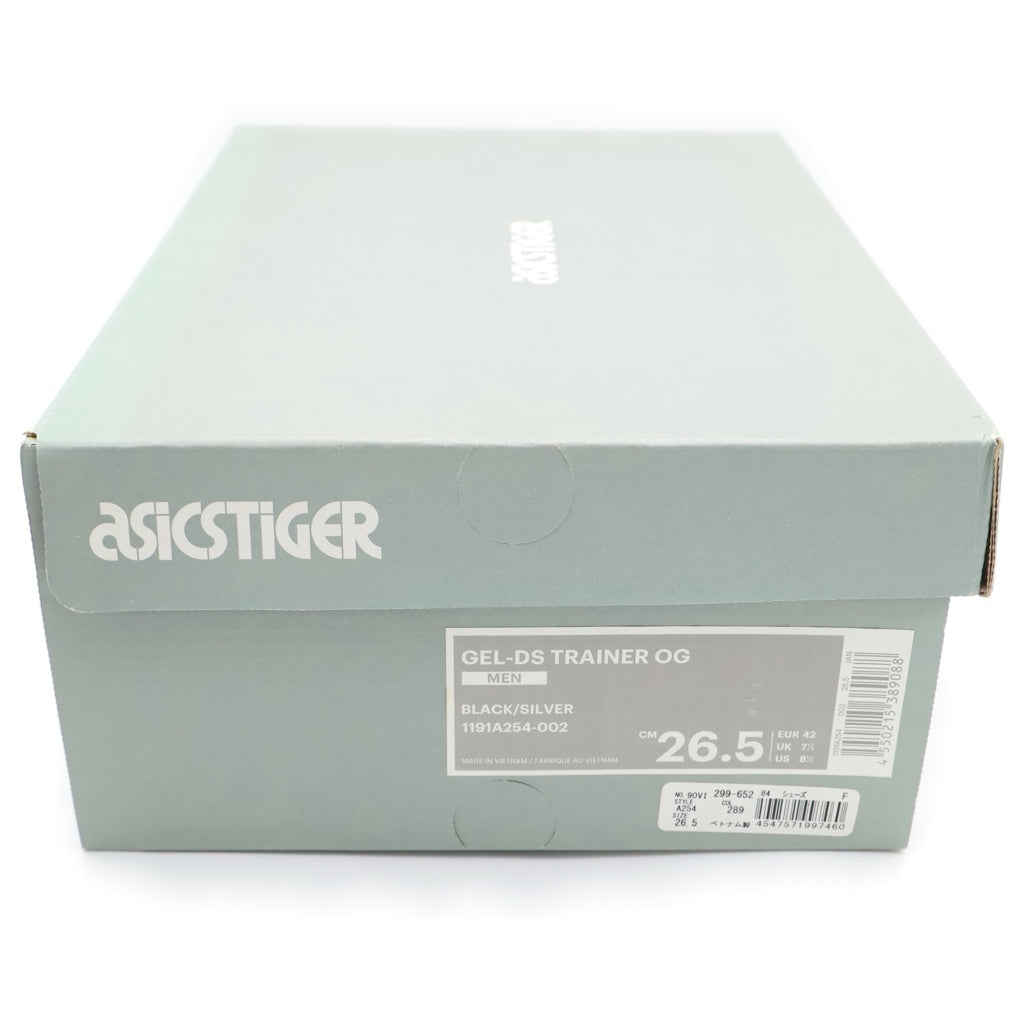 ASICS Tiger(アシックスタイガー) ×Vivienne Westwood Gel-DS Trainer OG 1191A254-002 ヴィヴィアンウエストウッド ゲル トレーナー ローカットスニーカー ブラック US8.5/26.5cm