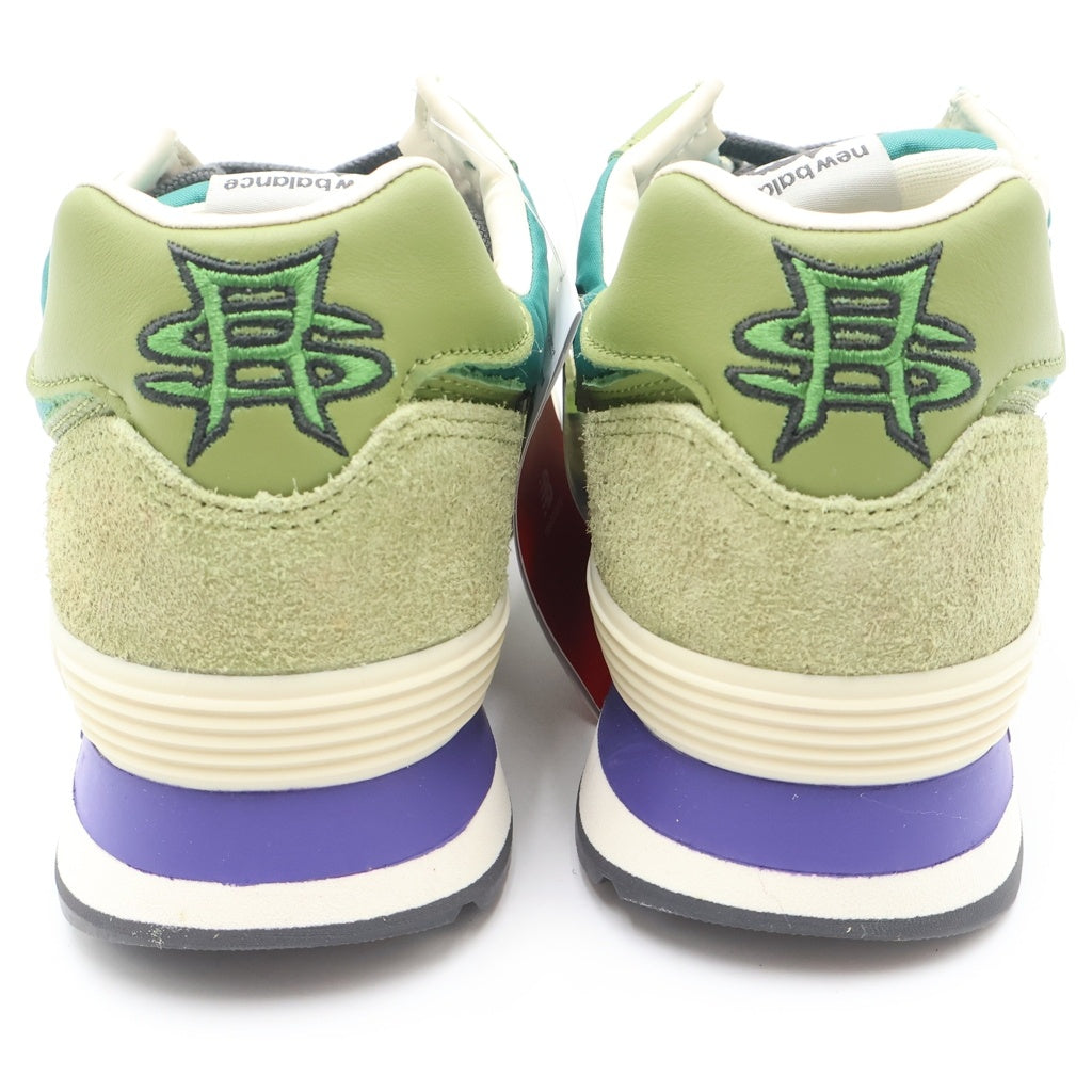 New Balance(ニューバランス) ML574RAU ×Stray Rats ストレイラッツ スウェードレザー ローカットスニーカー グリーン US8.5/26.5cm