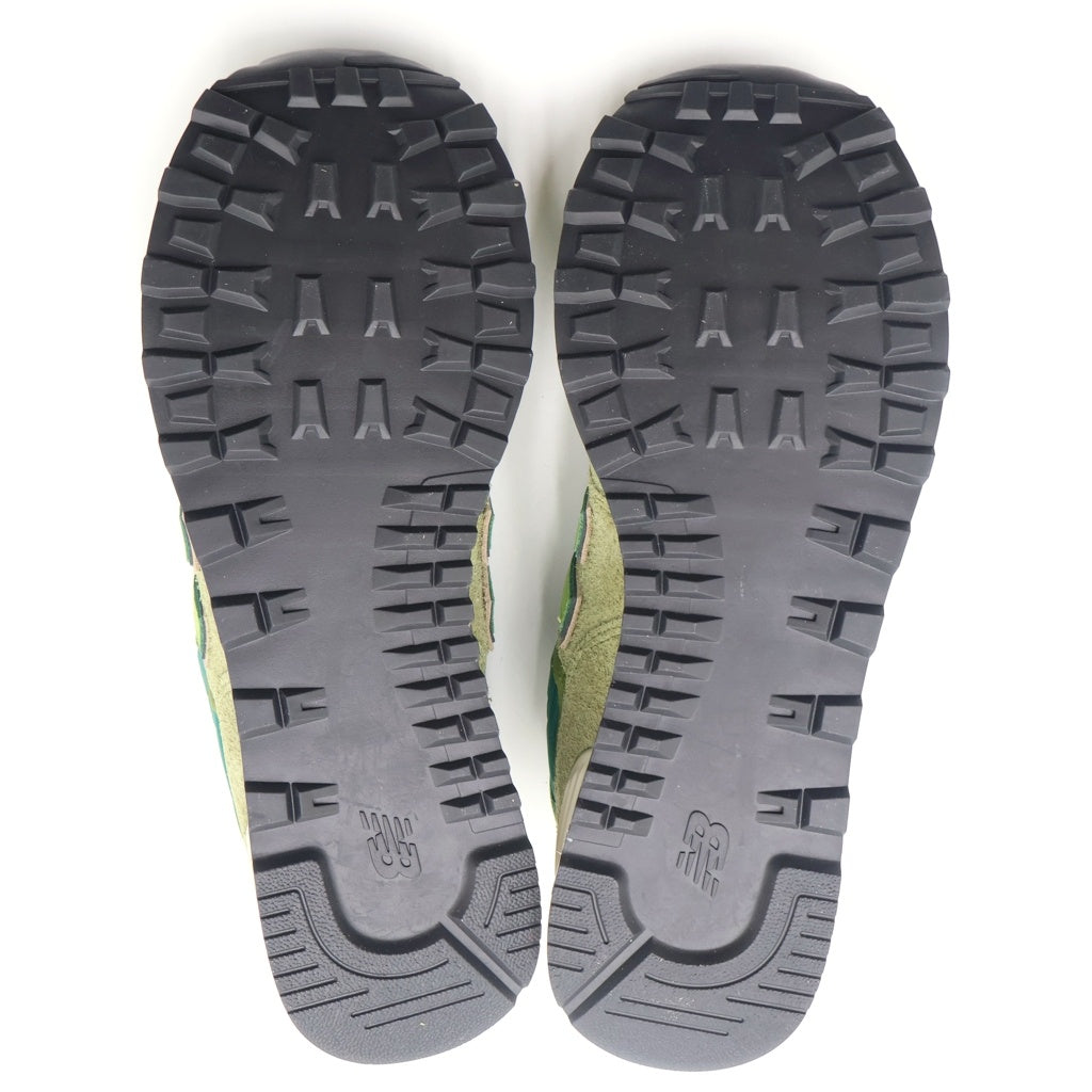 New Balance(ニューバランス) ML574RAU ×Stray Rats ストレイラッツ スウェードレザー ローカットスニーカー グリーン US8.5/26.5cm
