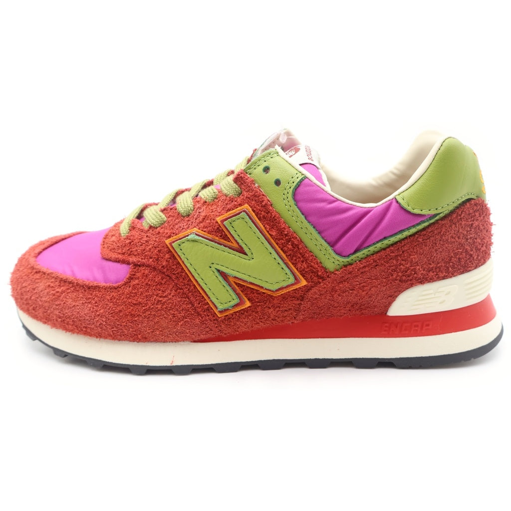 New Balance(ニューバランス) ML574RAT ×Stray Rats ストレイラッツ スウェードレザー ローカットスニーカー レッド US8.5/26.5cm