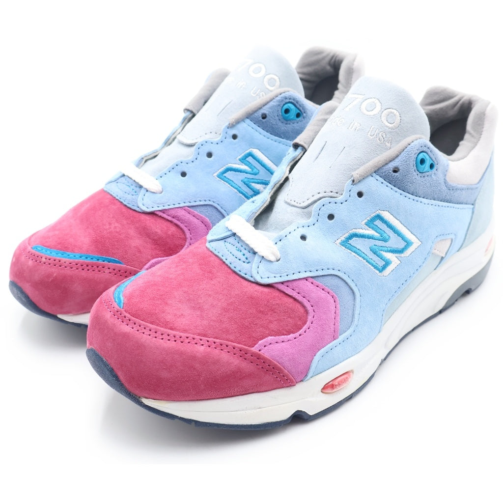 New Balance(ニューバランス) M1700K1 ×KITH キス レザー ローカットスニーカー ブルー/レッド US8.5/26.5cm