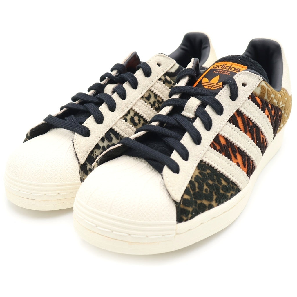 adidas(アディダス) ×atmos Super Star Crazy Animal Pack/Safari FY5232 アトモス スーパースター クレイジー アニマル パック/サファリ ローカットスニーカー US8.5/26.5cm