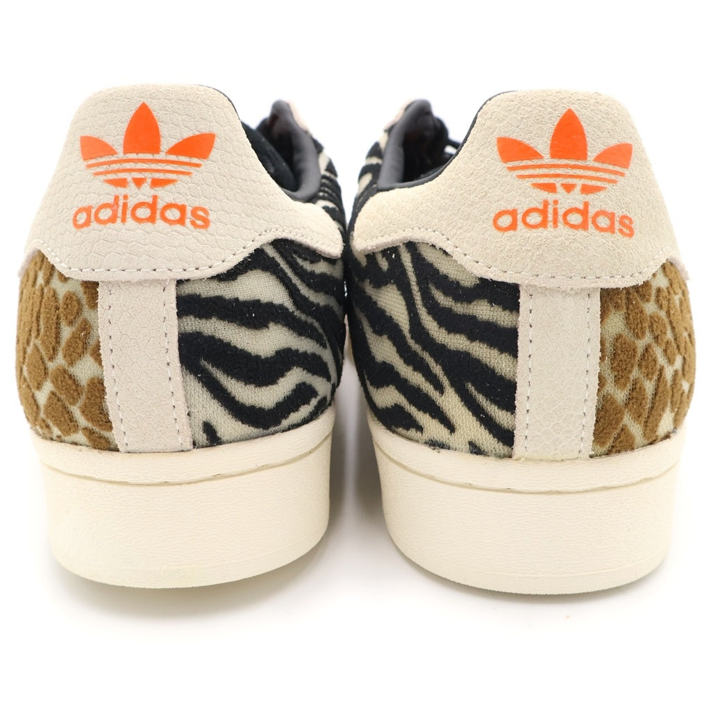 adidas(アディダス) ×atmos Super Star Crazy Animal Pack/Safari FY5232 アトモス スーパースター クレイジー アニマル パック/サファリ ローカットスニーカー US8.5/26.5cm