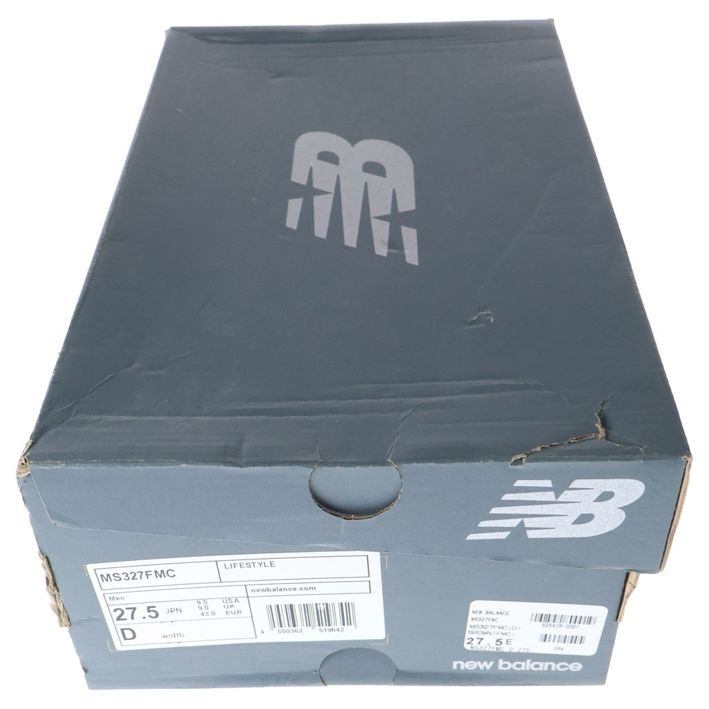 New Balance(ニューバランス) ×FRANCK MULLER MS327FMC フランク ミュラー ローカットスニーカー ホワイト/ブラウン US9.5/27.5cm