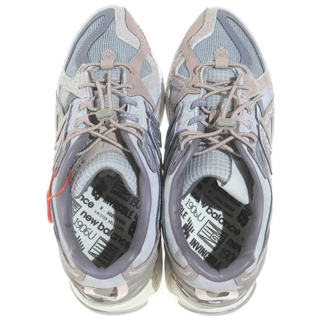 New Balance(ニューバランス) ×INVINCIBLE ×N.HOOLYWOOD M1906NIH インビジブル エヌハリウッド ローカットスニーカー ブラウン US9.5/27.5cm