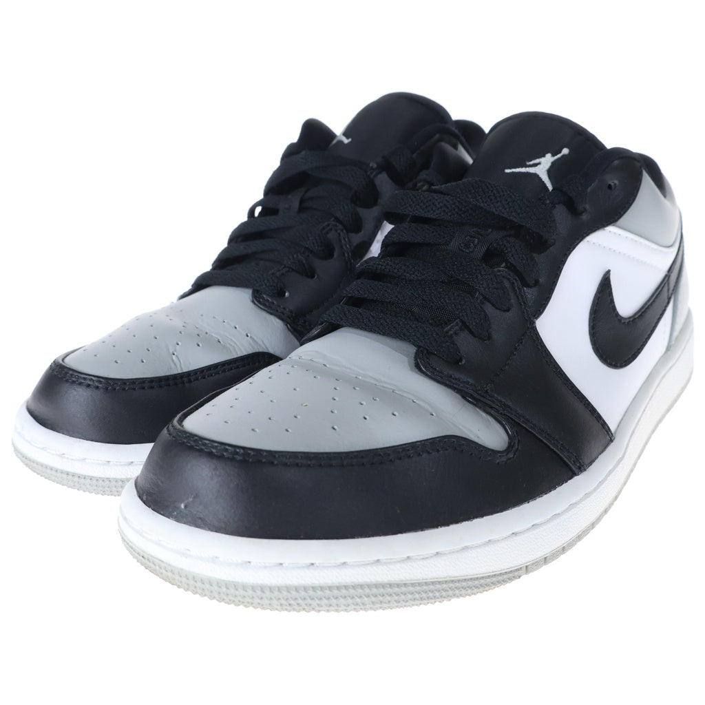 NIKE(ナイキ) AIR JORDAN 1 LOW SHADOW TOE エアジョーダン シャドウ トゥ ローカットスニーカー ホワイト/グレー US9/27cm 553558-052