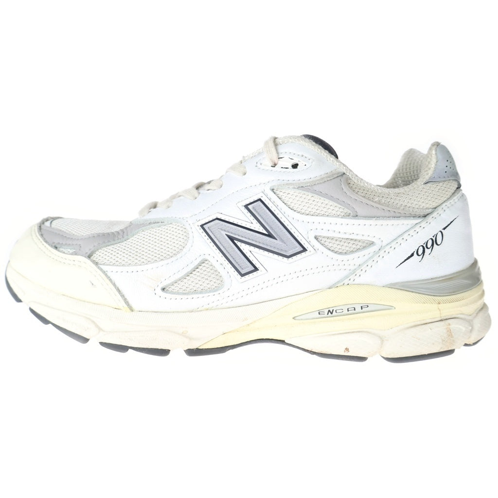 New Balance(ニューバランス) M990AL3 SEA SOLT シーソルト メッシュ ローカットスニーカー ホワイト US9.5/27.5cm