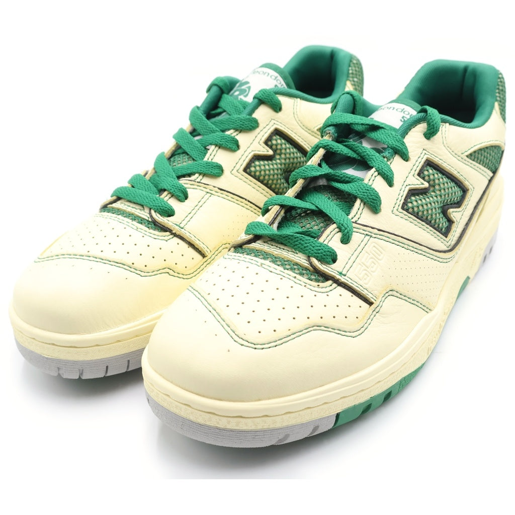New Balance(ニューバランス) ×Aime Leon Dore BB550AY1 エメレオンドレ レザーローカットスニーカー グリーン US9.5/27.5cm