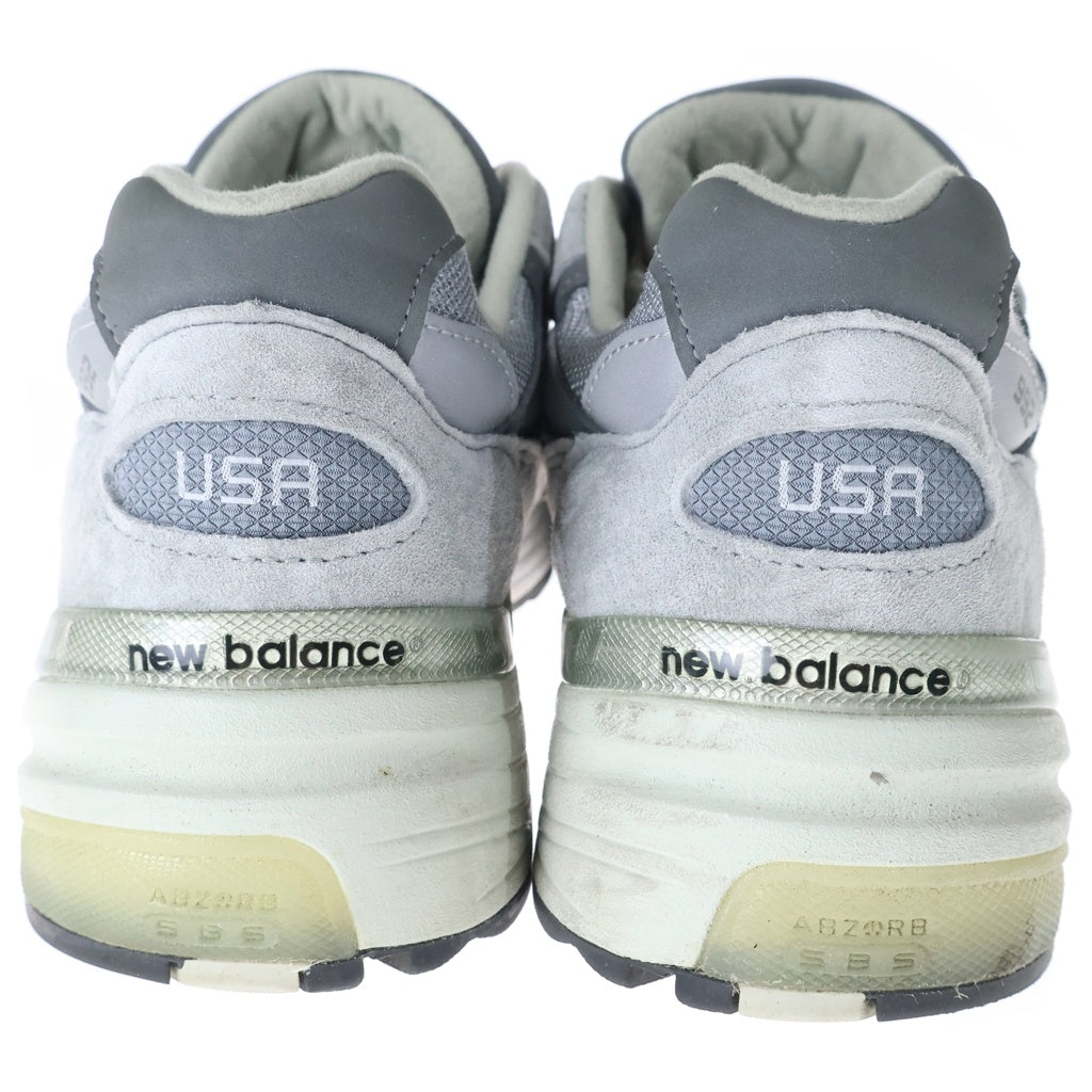 New Balance(ニューバランス) U992NC 英国製 スエード ローカットスニーカー グレー US9.5/27.5cm
