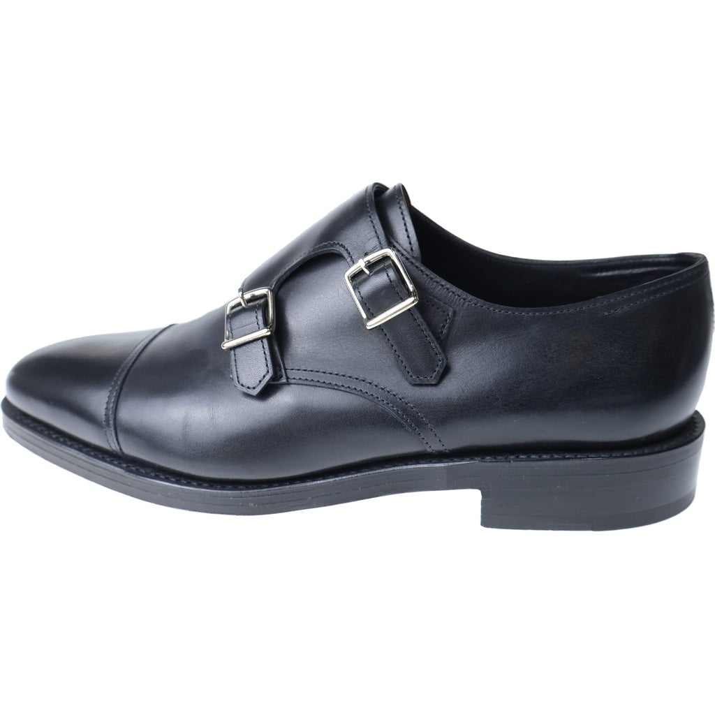 JOHN LOBB(ジョンロブ) WILLIAM ウィリアム ダブルモンク カーフレザー ドレスシューズ ブラック 228032LE1R070